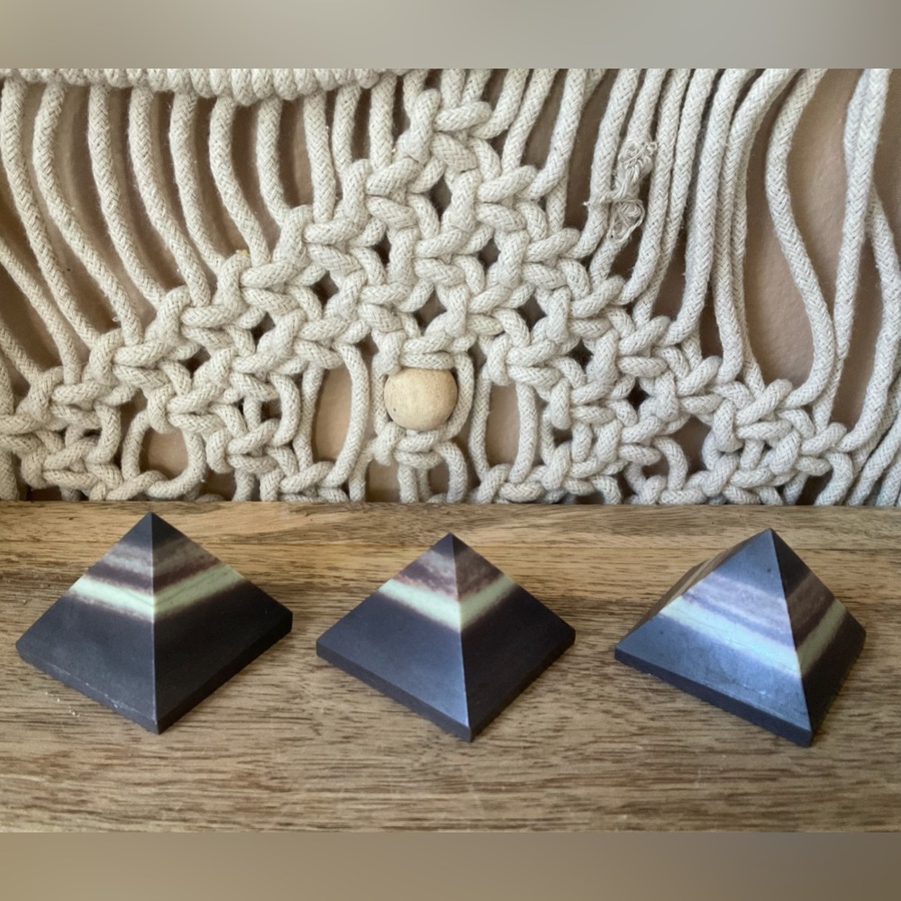Chocolate Calcite Pyramids RARE ❤️Valentine’s